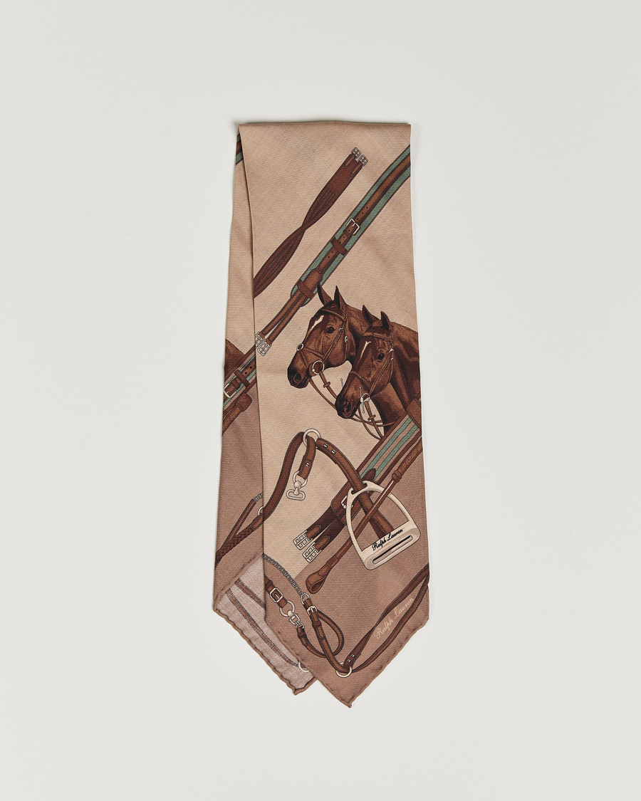 Uomini | Ralph Lauren Purple Label Equestrian Cashmere Neckerchief Beige | Ralph Lauren Purple Label | Equestrian Cashmere Neckerchief Beige