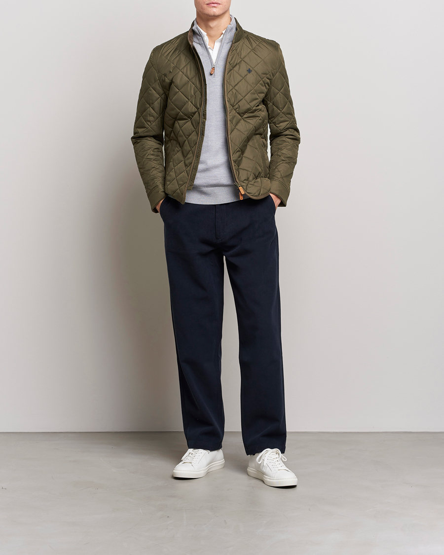 Uomini | Giacche | Morris | Teddy Quilted Jacket Olive
