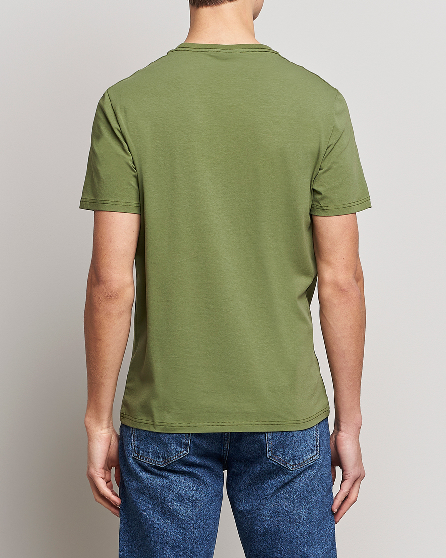 Uomini | T-shirt | Morris | James Crew Neck T-shirt Olive