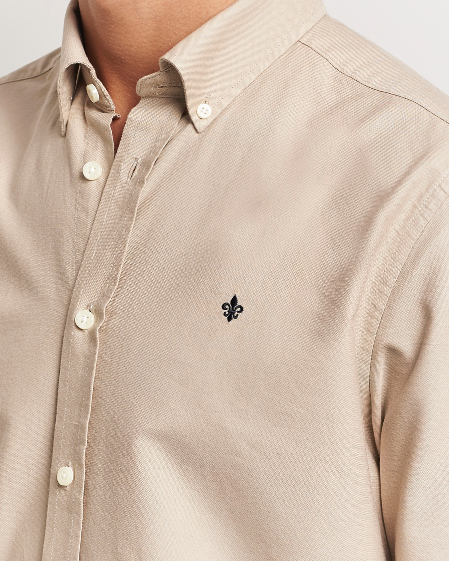 Uomini | Camicie | Morris | Douglas Oxford Shirt Khaki