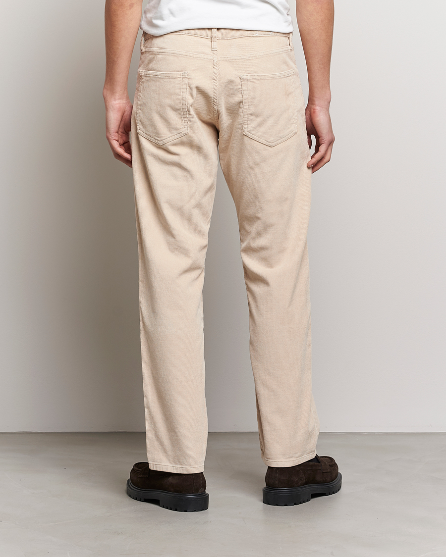 Uomini | Pantaloni | NN07 | Sonny Corduroy 5-Pocket Pants Ecru