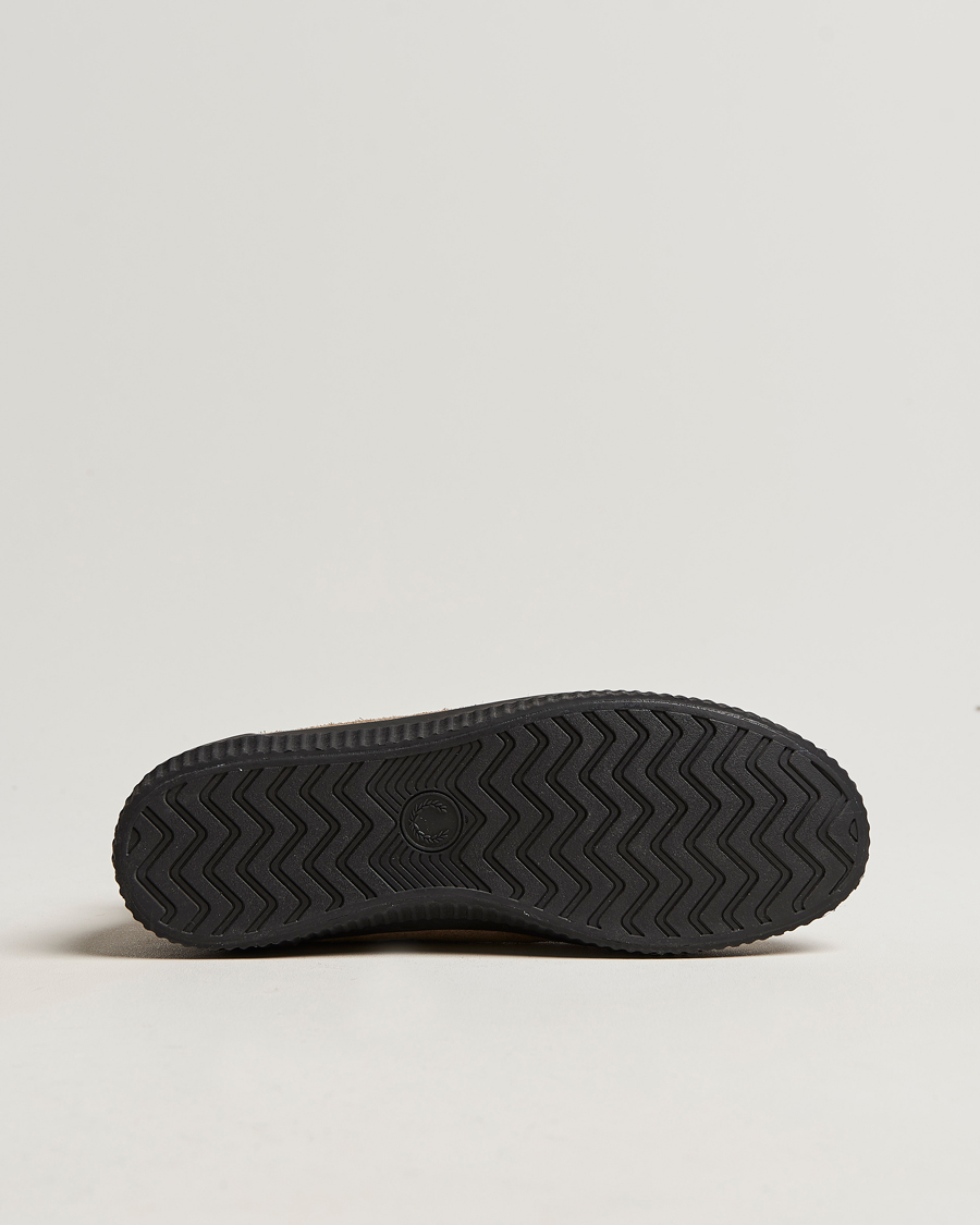 Uomini | Fred Perry Huges Mid Suede Sneaker Bark | Fred Perry | Huges Mid Suede Sneaker Bark