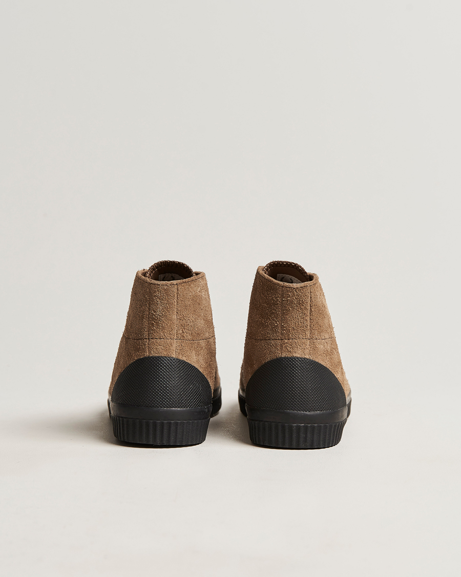 Uomini | Fred Perry Huges Mid Suede Sneaker Bark | Fred Perry | Huges Mid Suede Sneaker Bark