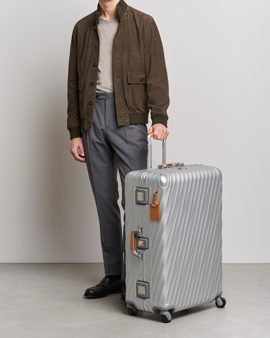 Uomini | Borse | TUMI | Extended Trip Aluminum Packing Case Texture Silver