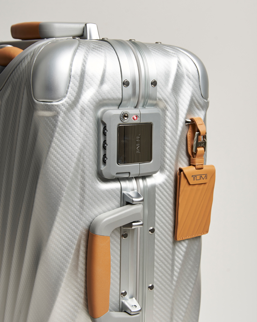 Uomini | Borse | TUMI | International Carry-on Aluminum Trolley Texture Silver