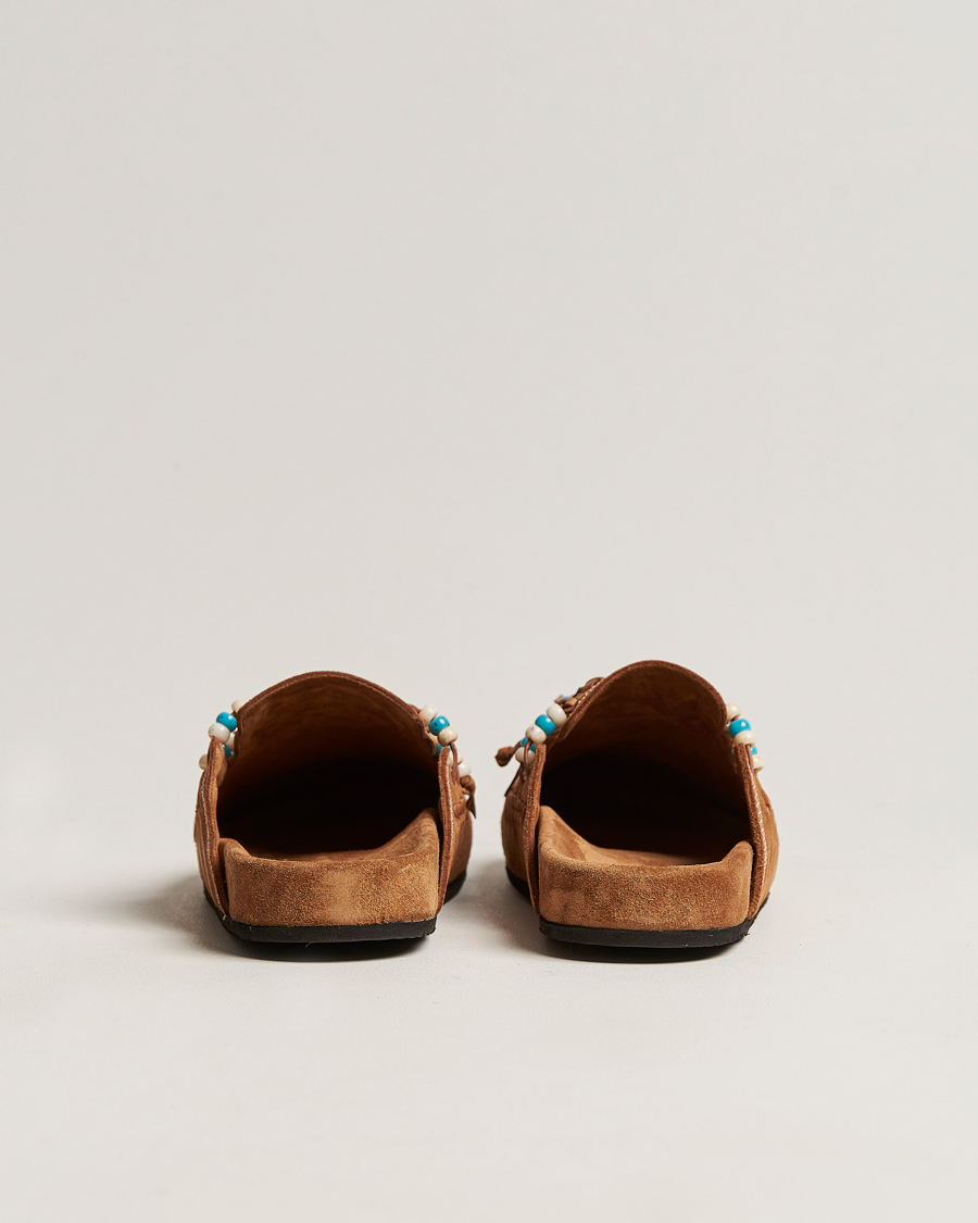 Uomini | Alanui Salvation Mountain Mule Brown Suede | Alanui | Salvation Mountain Mule Brown Suede