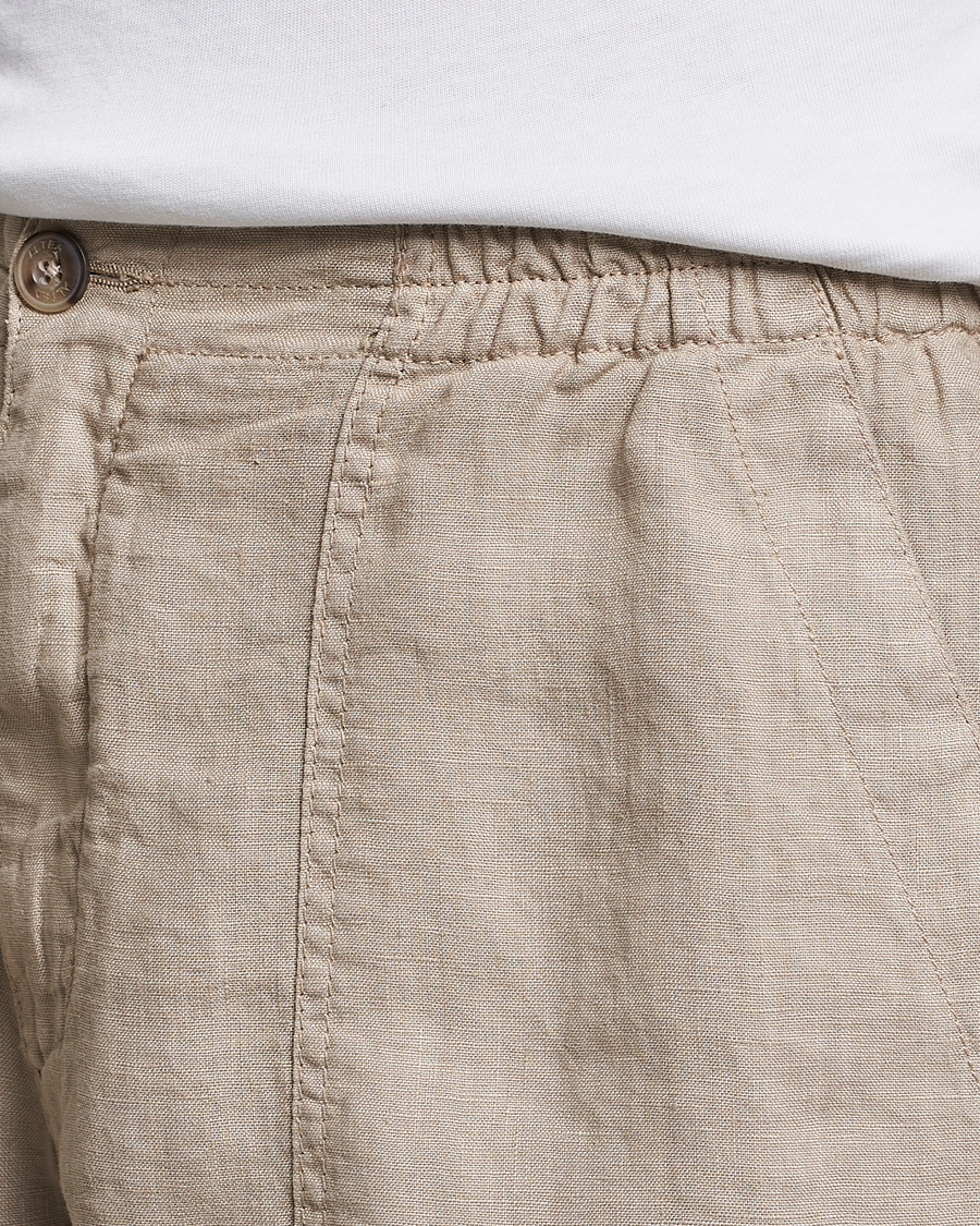 Uomini | Pantaloncini | Altea | Linen Shorts Beige