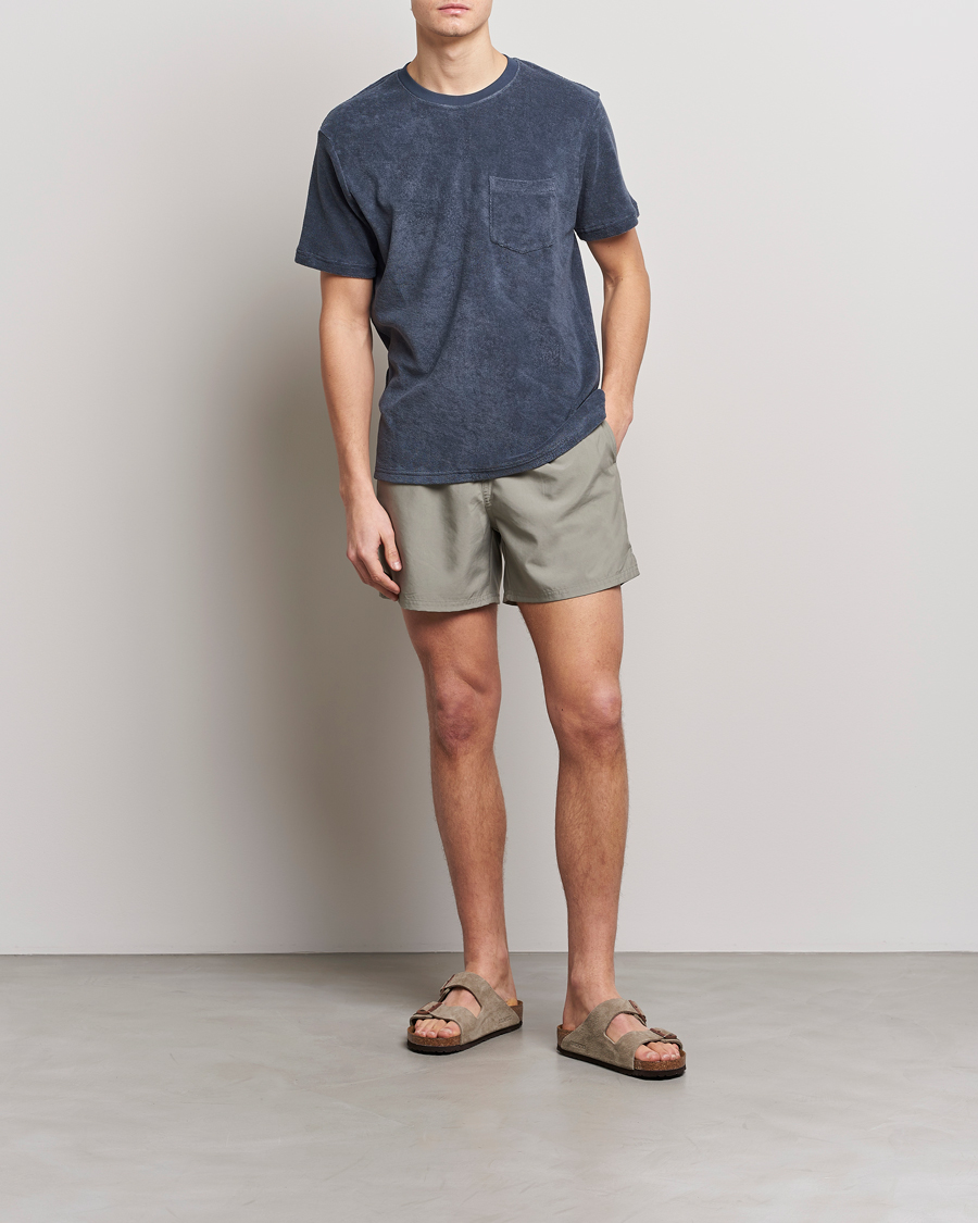 Uomini | Costumi da bagno | Bread & Boxers | Swimshorts Sage Green