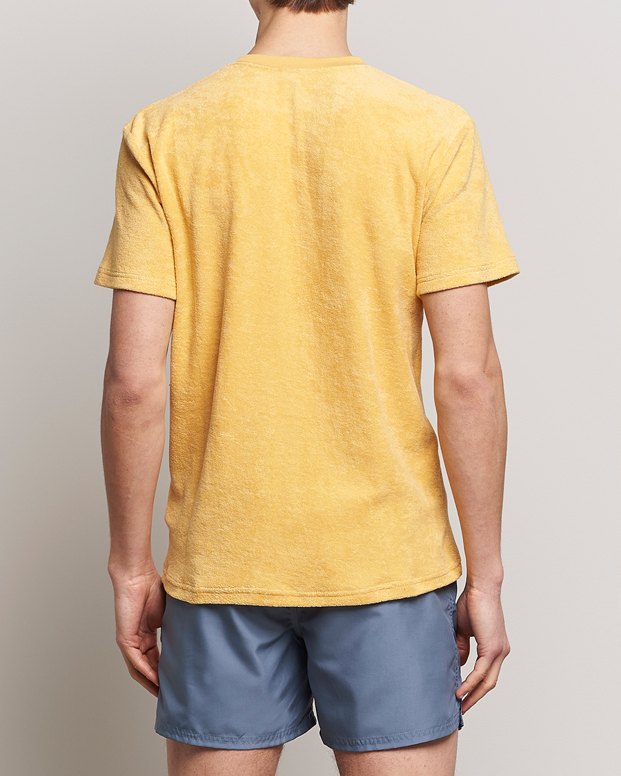 Uomini | T-shirt | Bread & Boxers | Terry Crew Neck T-Shirt Sahara Sun