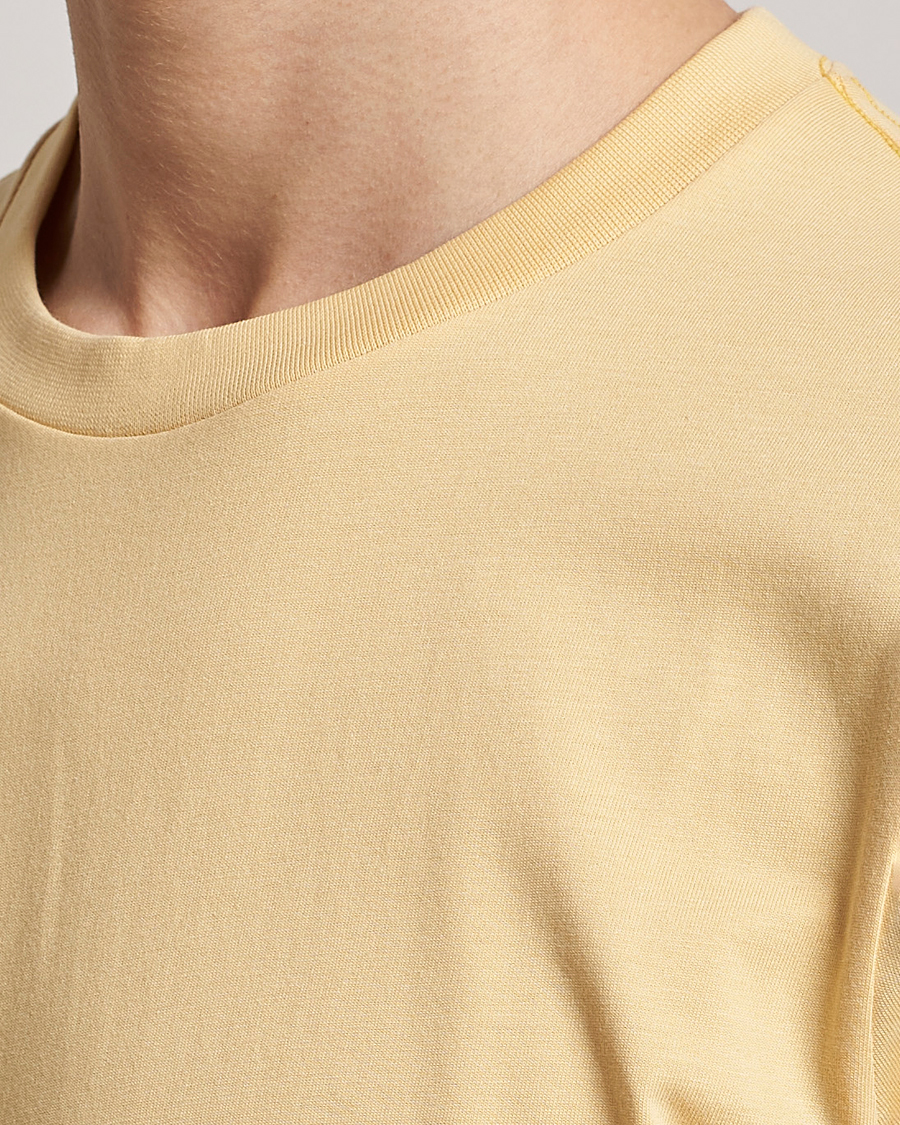 Uomini | T-shirt | Bread & Boxers | Heavy Cotton Crew Neck Tee Sahara Sun