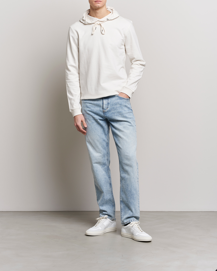 Uomini | Maglieria | Bread & Boxers | Loungwear Hoodie Ivory