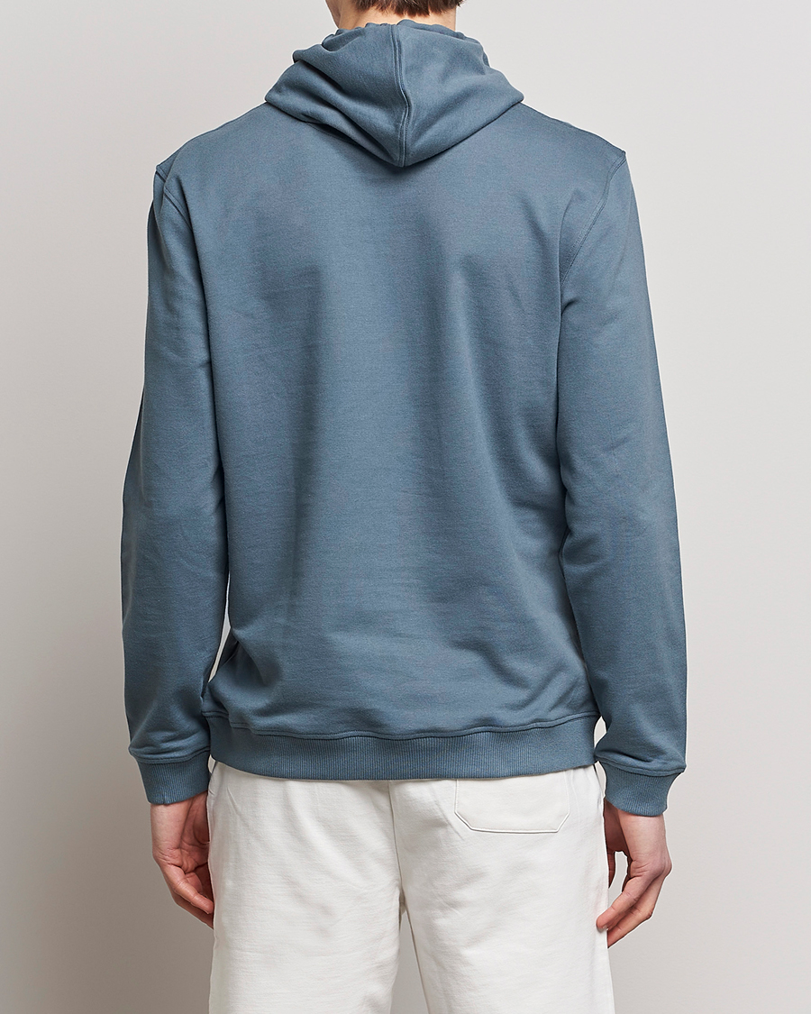 Uomini | Maglieria | Bread & Boxers | Loungwear Hoodie Smoky Blue