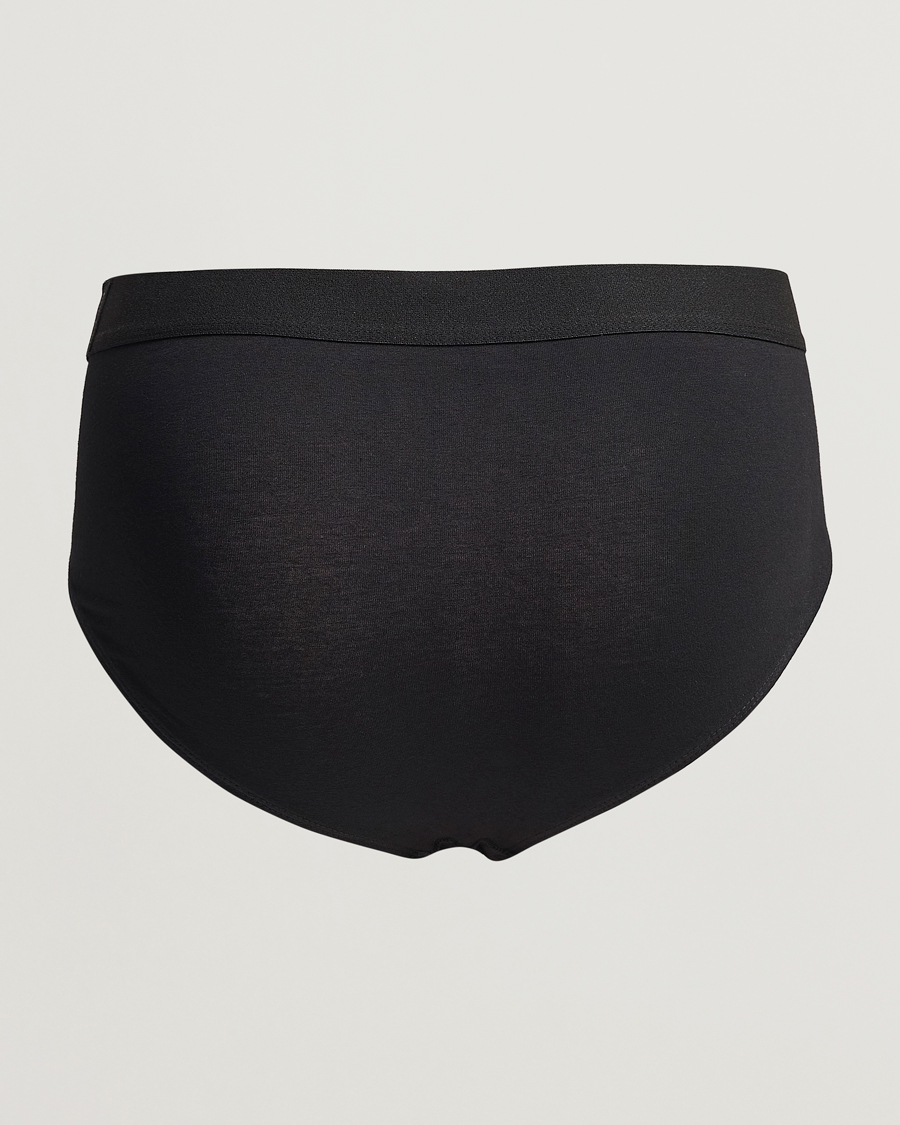 Uomini | Biancheria intima | Bread & Boxers | 3-Pack Brief Black