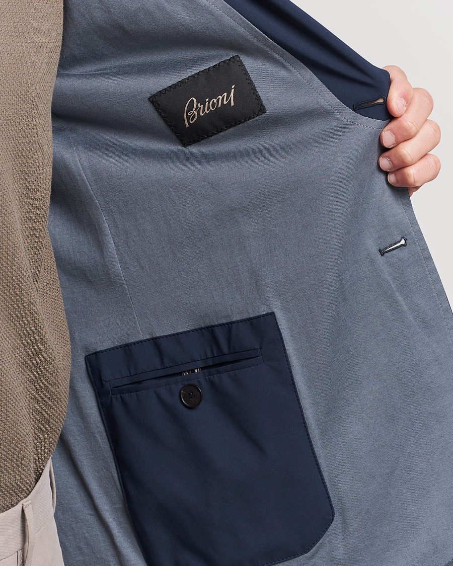 Uomini | Giacche | Brioni | Performa Nylon Blazer Navy