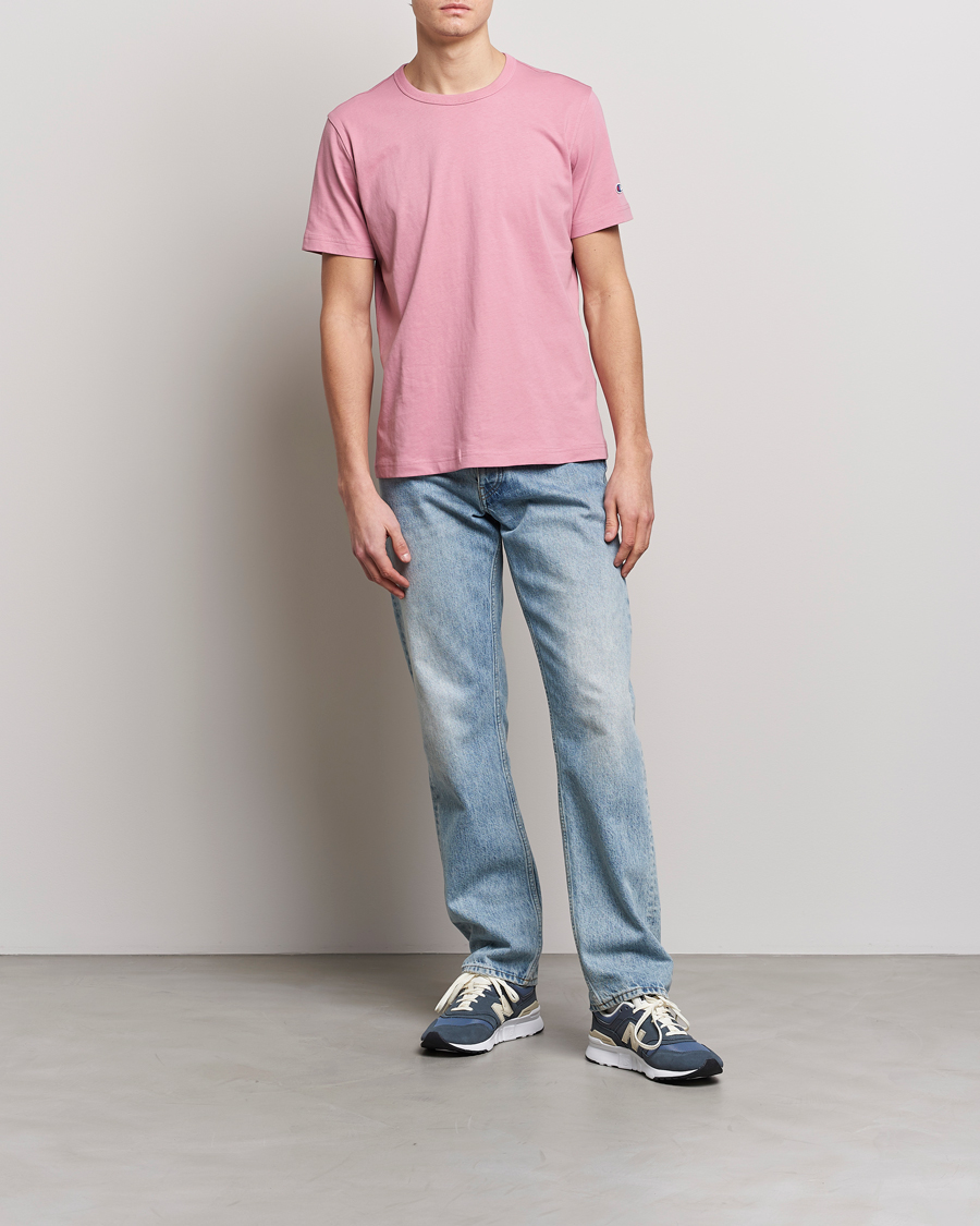 Uomini | T-shirt | Champion | Athletic Jersey Tee Foxglove