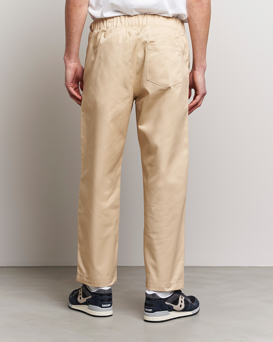 Uomini | Pantaloni | Champion | Straight Fit Twill Drawstring Pants Irish Cream