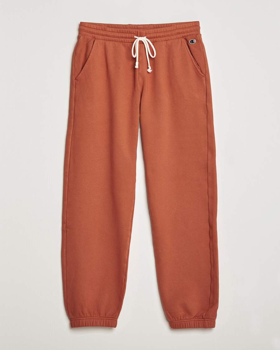 Uomini | Pantaloni | Champion | Heritage Garment Dyed Sweatpants Baked Clay