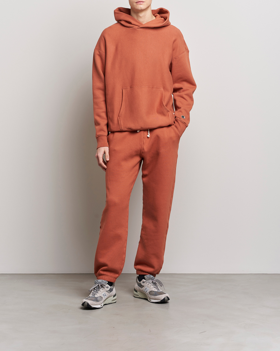 Uomini | Pantaloni | Champion | Heritage Garment Dyed Sweatpants Baked Clay
