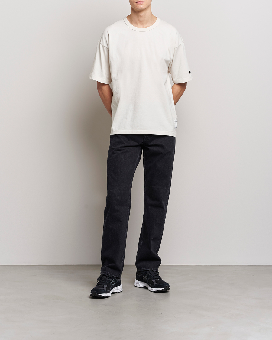 Uomini | T-shirt | Champion | Heritage Garment Dyed T-Shirt Egret