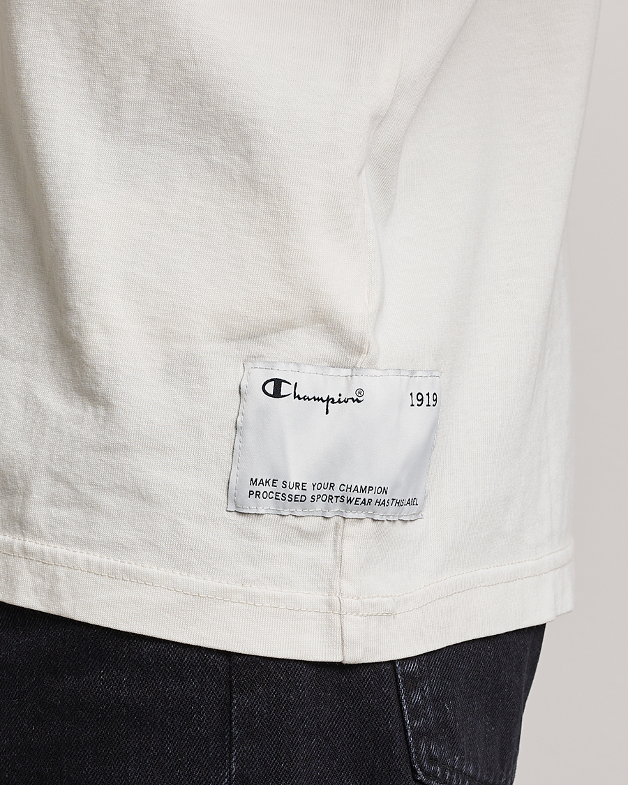 Uomini | T-shirt | Champion | Heritage Garment Dyed T-Shirt Egret
