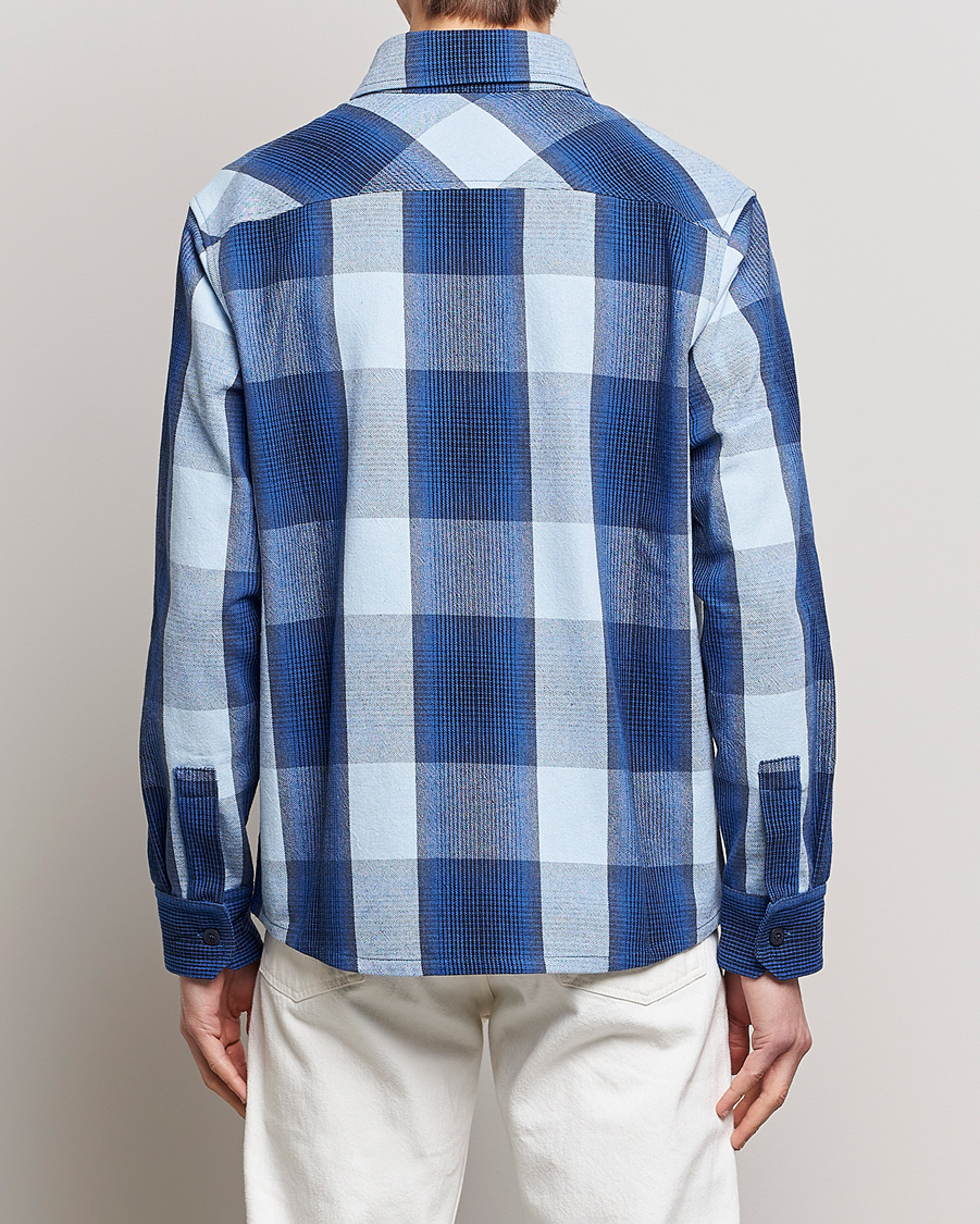Uomini | Camicie | A.P.C. | Basile Shirt Jacket Blue Plaid