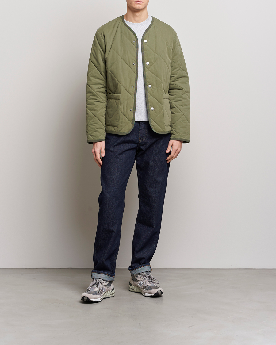 Uomini | Giacche | A.P.C. | Julien Quilted Jacket Olive