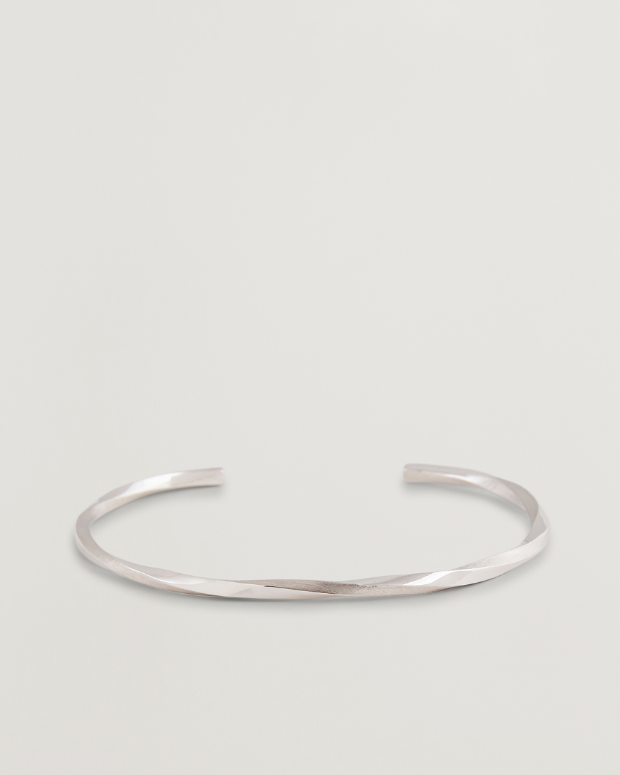 Uomini | Paul Smith Silver Twisted Bracelet Silver | Paul Smith | Silver Twisted Bracelet Silver