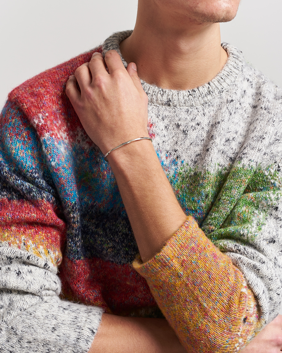 Uomini | Paul Smith Silver Twisted Bracelet Silver | Paul Smith | Silver Twisted Bracelet Silver