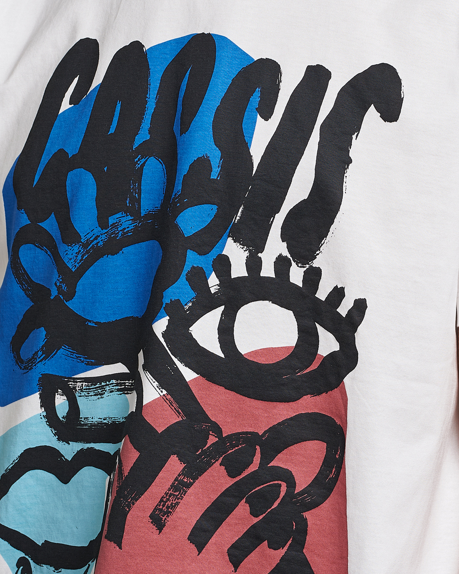 Uomini | T-shirt | Paul Smith | Cassis Print T-Shirt White