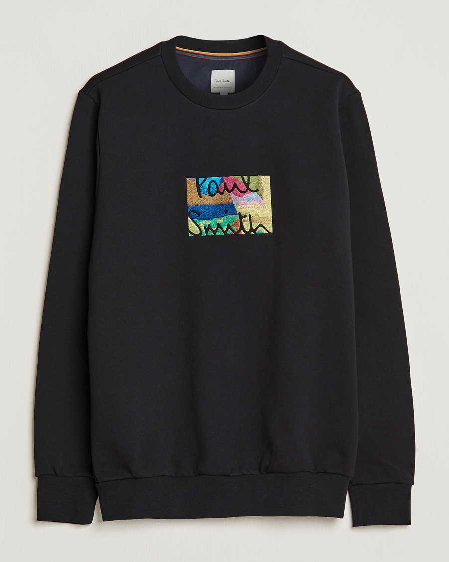 Uomini | Maglieria | Paul Smith | Emroidered Sweatshirt Black