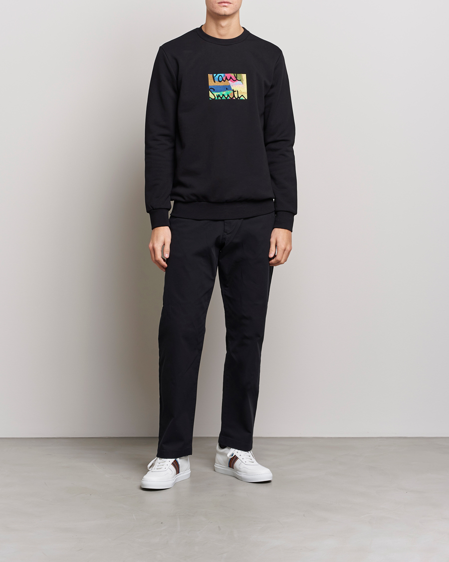 Uomini | Maglieria | Paul Smith | Emroidered Sweatshirt Black