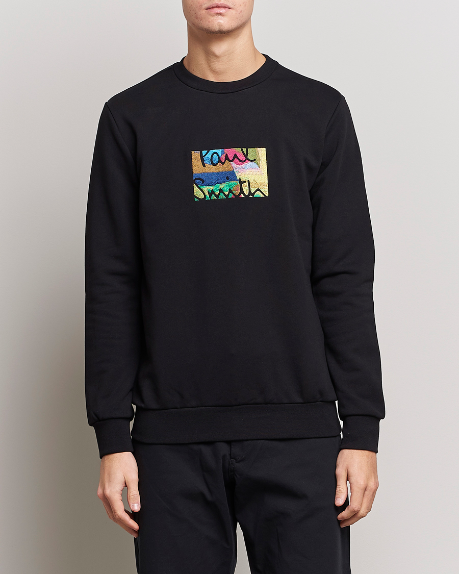 Uomini | Maglieria | Paul Smith | Emroidered Sweatshirt Black