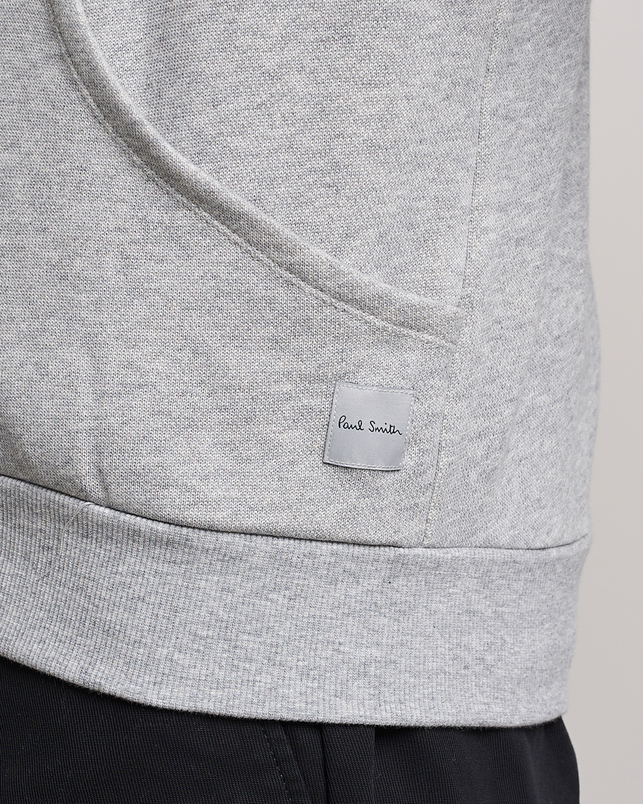 Uomini | Paul Smith Bright Stripe Sweat Full Zip Grey | Paul Smith | Bright Stripe Sweat Full Zip Grey