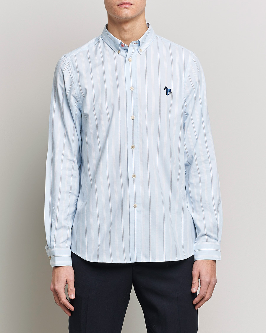 Uomini | Camicie | PS Paul Smith | Cotton Regular Fit Shirt Blue