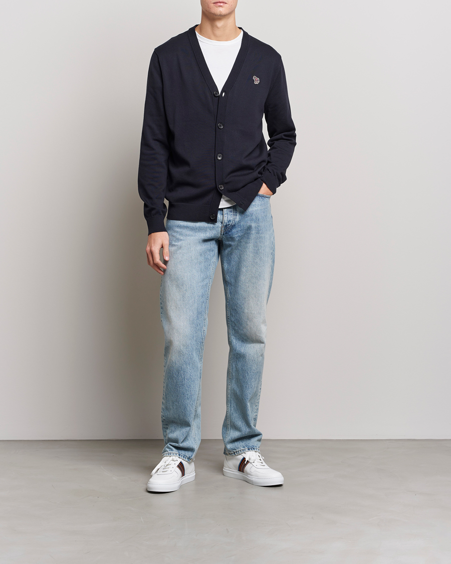 Uomini | Maglieria | PS Paul Smith | Zebra Cardigan Navy