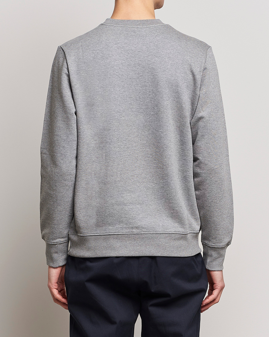 Uomini | Maglieria | PS Paul Smith | Zebra Organic Cotton Sweatshirt Grey Melange