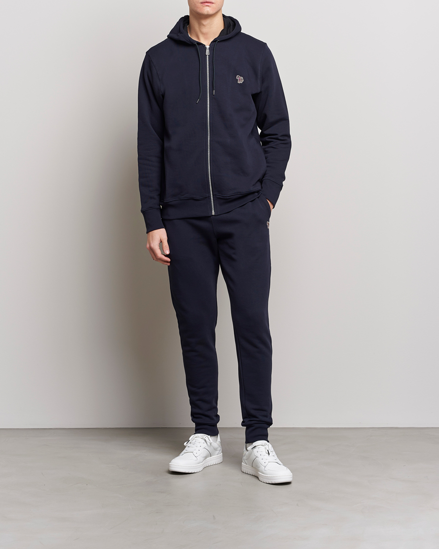 Uomini | Pantaloni | PS Paul Smith | Zebra Organic Cotton Sweatpants Navy