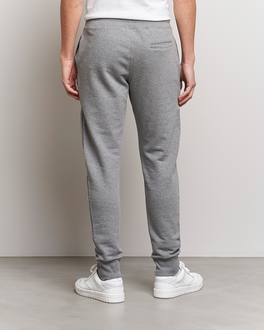 Uomini | Pantaloni | PS Paul Smith | Zebra Organic Cotton Sweatpants Grey Melange