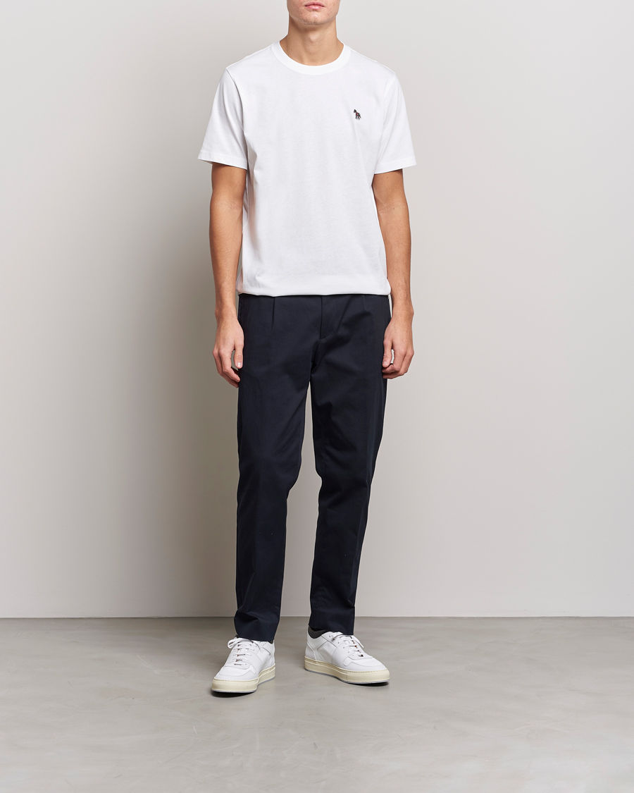 Uomini | T-shirt | PS Paul Smith | Organic Cotton Zebra T-Shirt White