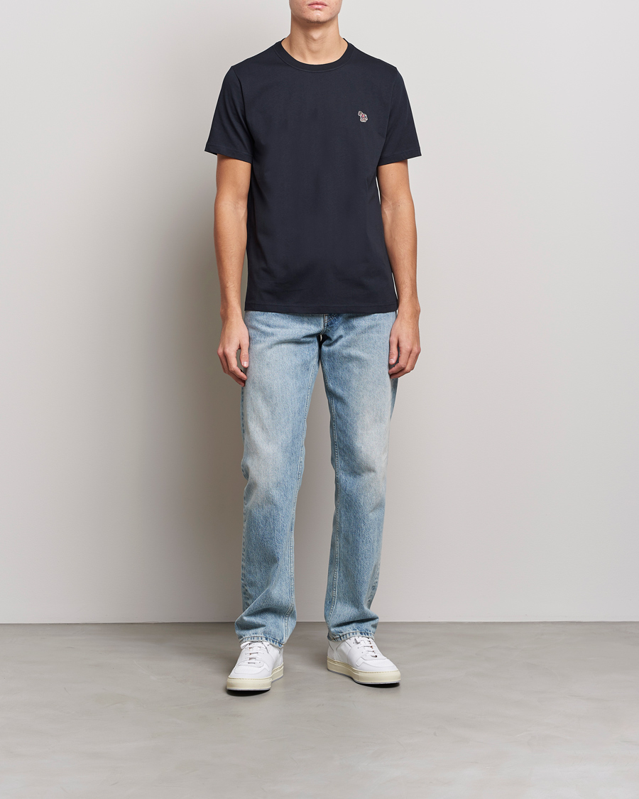Uomini | T-shirt | PS Paul Smith | Organic Cotton Zebra T-Shirt Navy