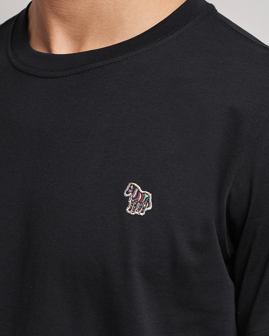 Uomini | T-shirt | PS Paul Smith | Classic Organic Cotton Zebra T-Shirt Black