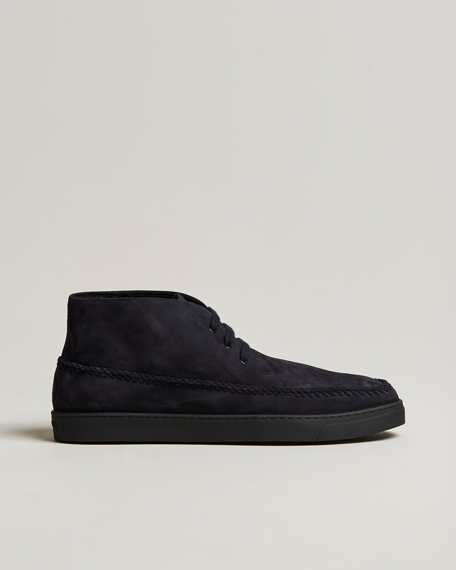 Uomini | Giorgio Armani Chukka Boots Navy | Giorgio Armani | Chukka Boots Navy