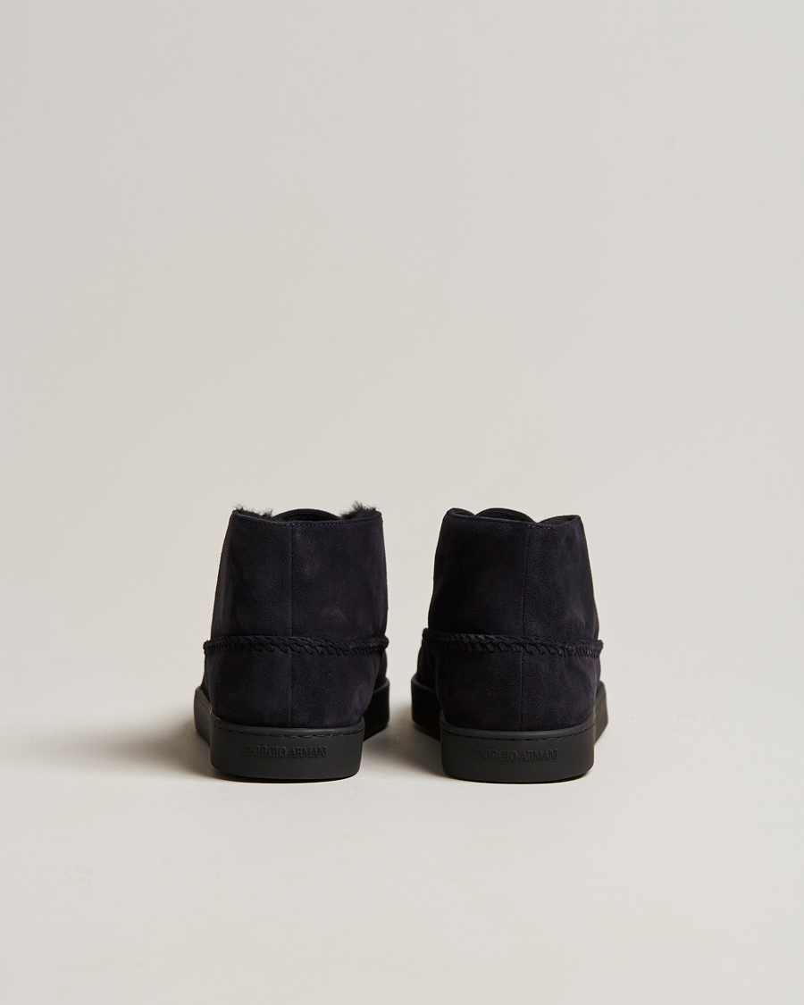Uomini | Giorgio Armani Chukka Boots Navy | Giorgio Armani | Chukka Boots Navy