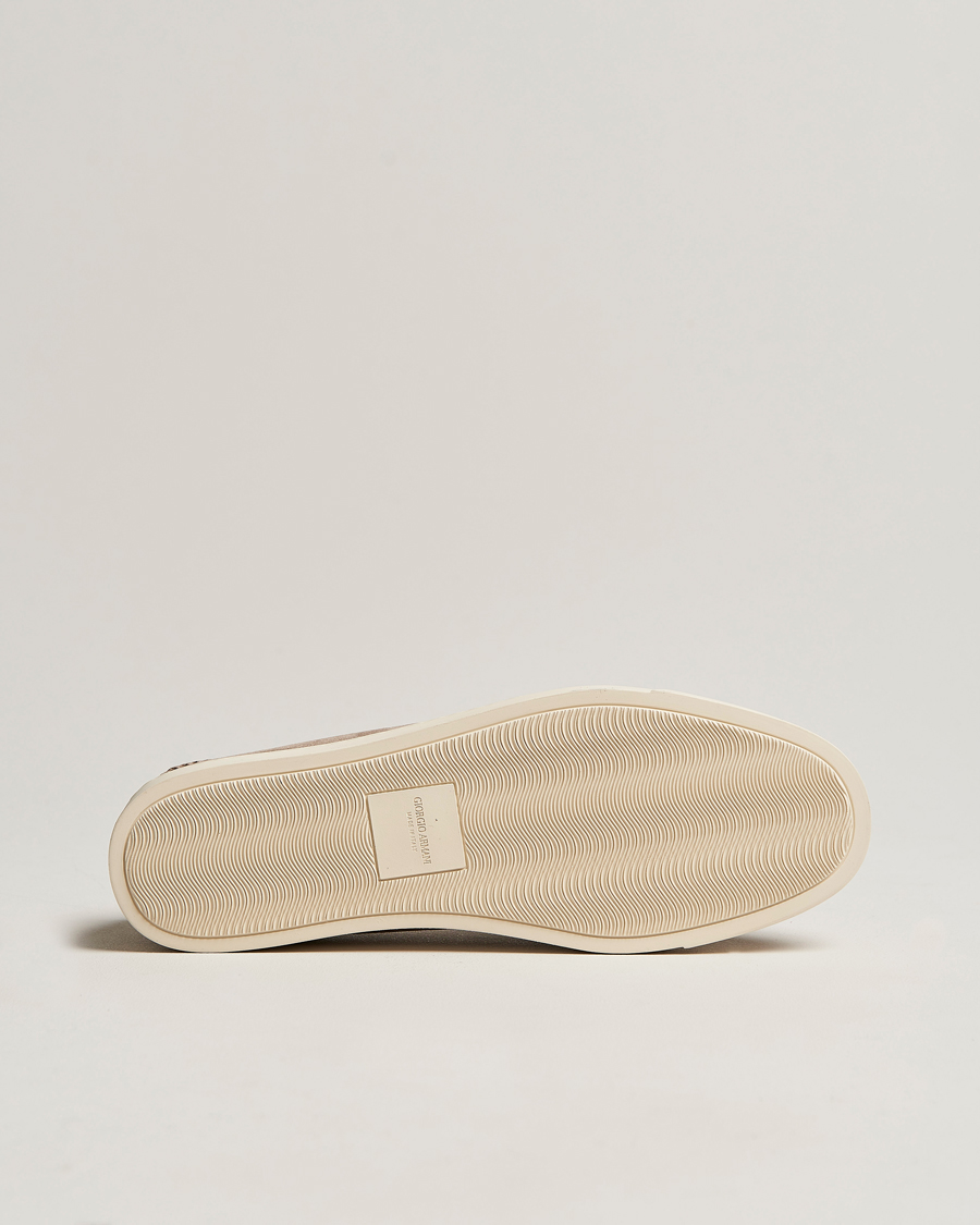 Uomini | Giorgio Armani Soft Suede Loafers Sand | Giorgio Armani | Soft Suede Loafers Sand