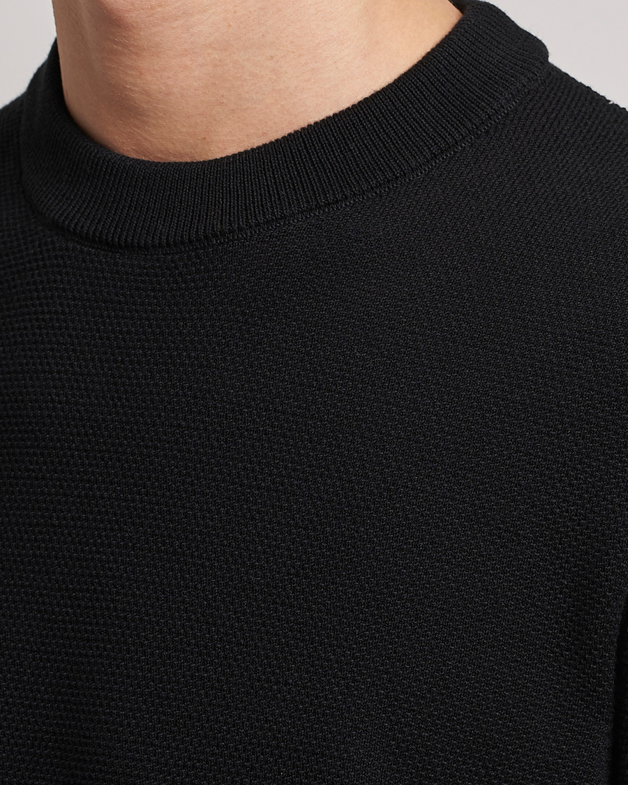 Uomini | Maglieria | BOSS BLACK | Ecaio Knitted Sweater Black