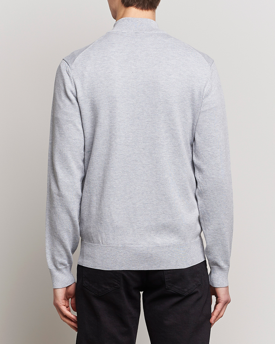 Uomini | Maglieria | BOSS BLACK | Palano Knitted Full-Zip Silver