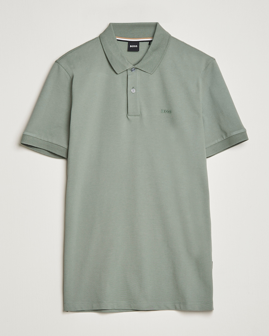 Uomini | Polo | BOSS BLACK | Pallas Polo Open Green