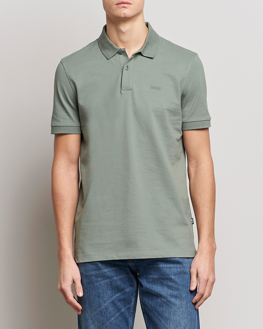 Uomini | Polo | BOSS BLACK | Pallas Polo Open Green