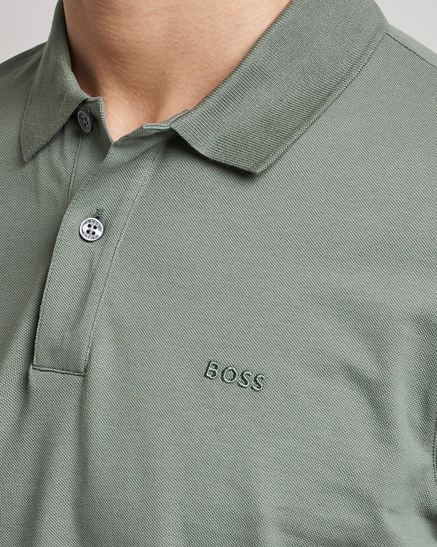 Uomini | Polo | BOSS BLACK | Pallas Polo Open Green