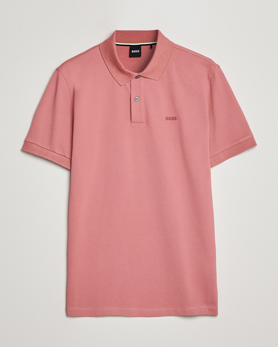 Uomini | Polo | BOSS BLACK | Pallas Polo Open Pink